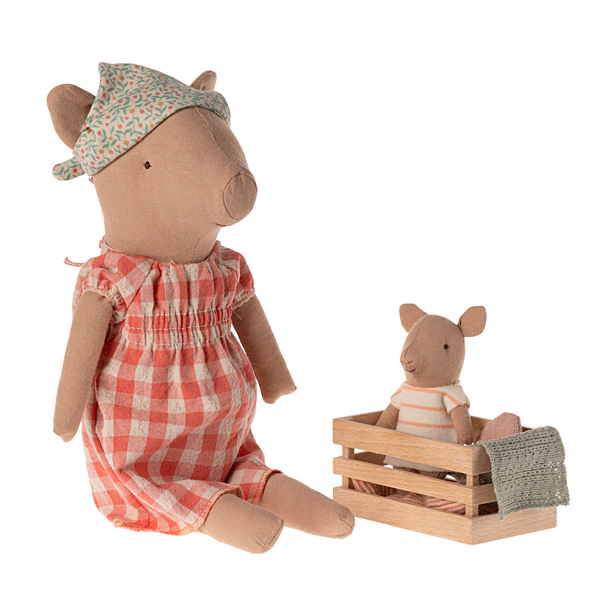 Porquinha de Peluche Girl Maileg - imagem 4