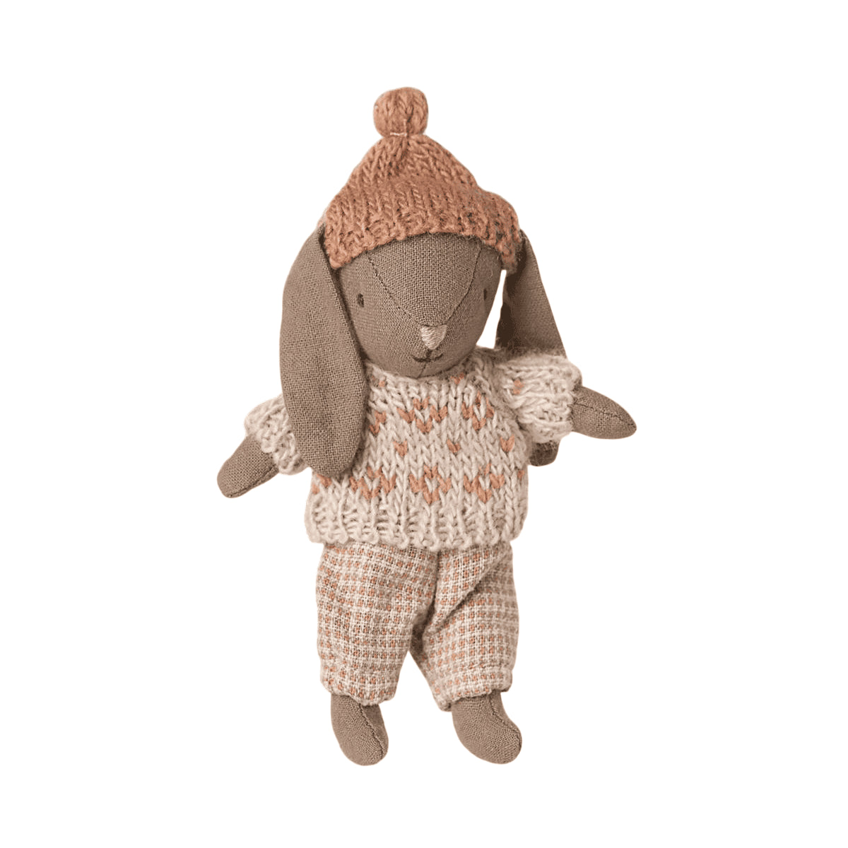 Winter Bunny | Maileg | Micro | Brown | Rose