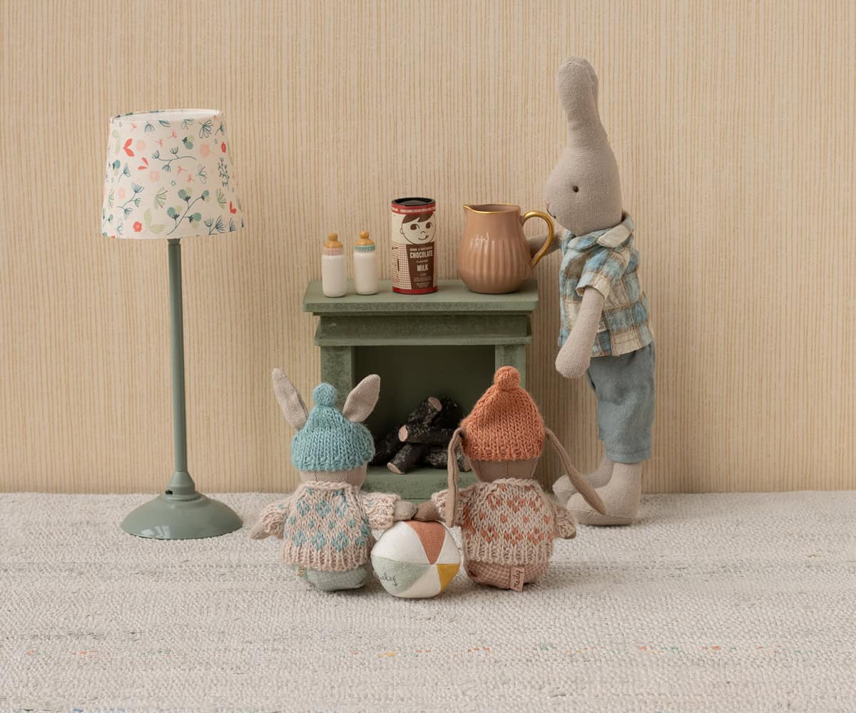 Winter Bunny | Maileg | Micro | Brown | Rose