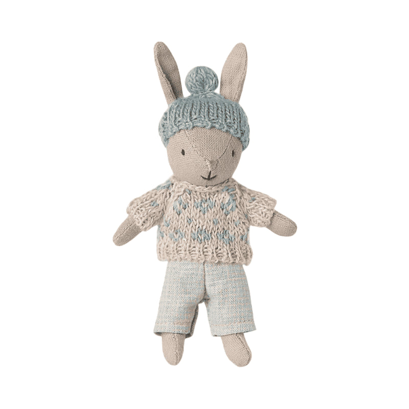 Winter Bunny | Maileg | Micro | Sand | Mint