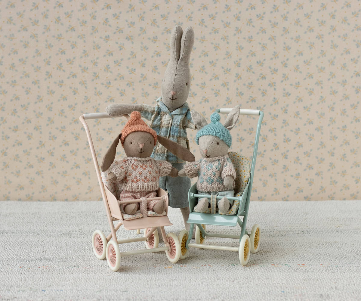 Winter Bunny | Maileg | Micro | Sand | Mint