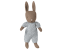 Rabbit | Maileg | Micro | Brown | Blue Knitted Suit