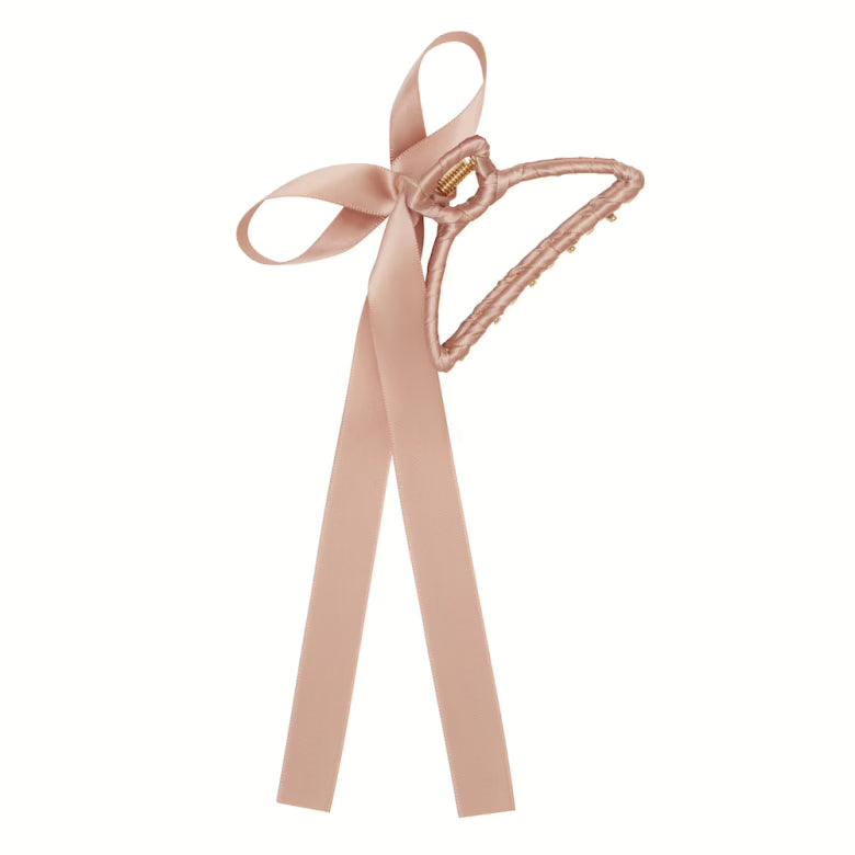 Gancho | Mola | Ribbon Wrapped | Dusky Pink