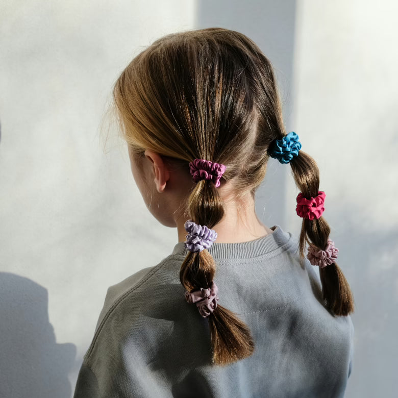 Pack mini scrunchies | Satin | Multi