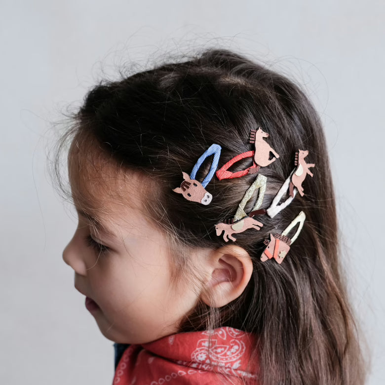Pack 5 mini ganchos | Pony | Multi