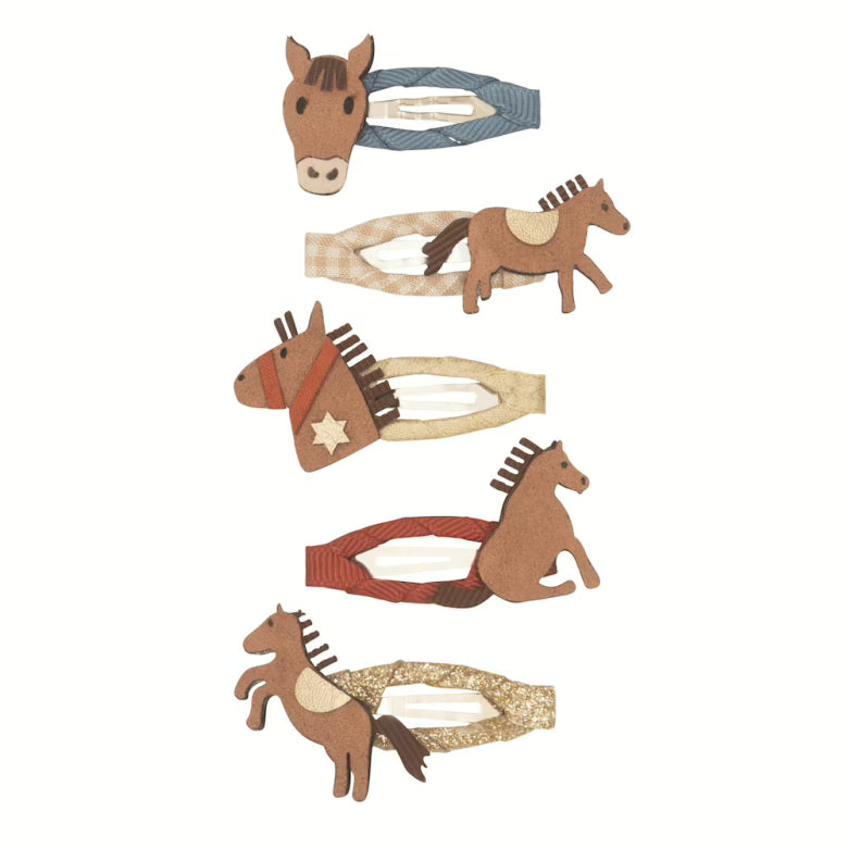 Pack 5 mini ganchos | Pony | Multi