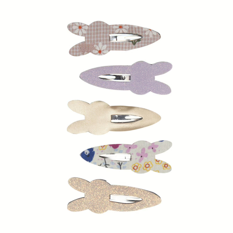 Pack 5 mini ganchos | Eastar Bunny | Pastels