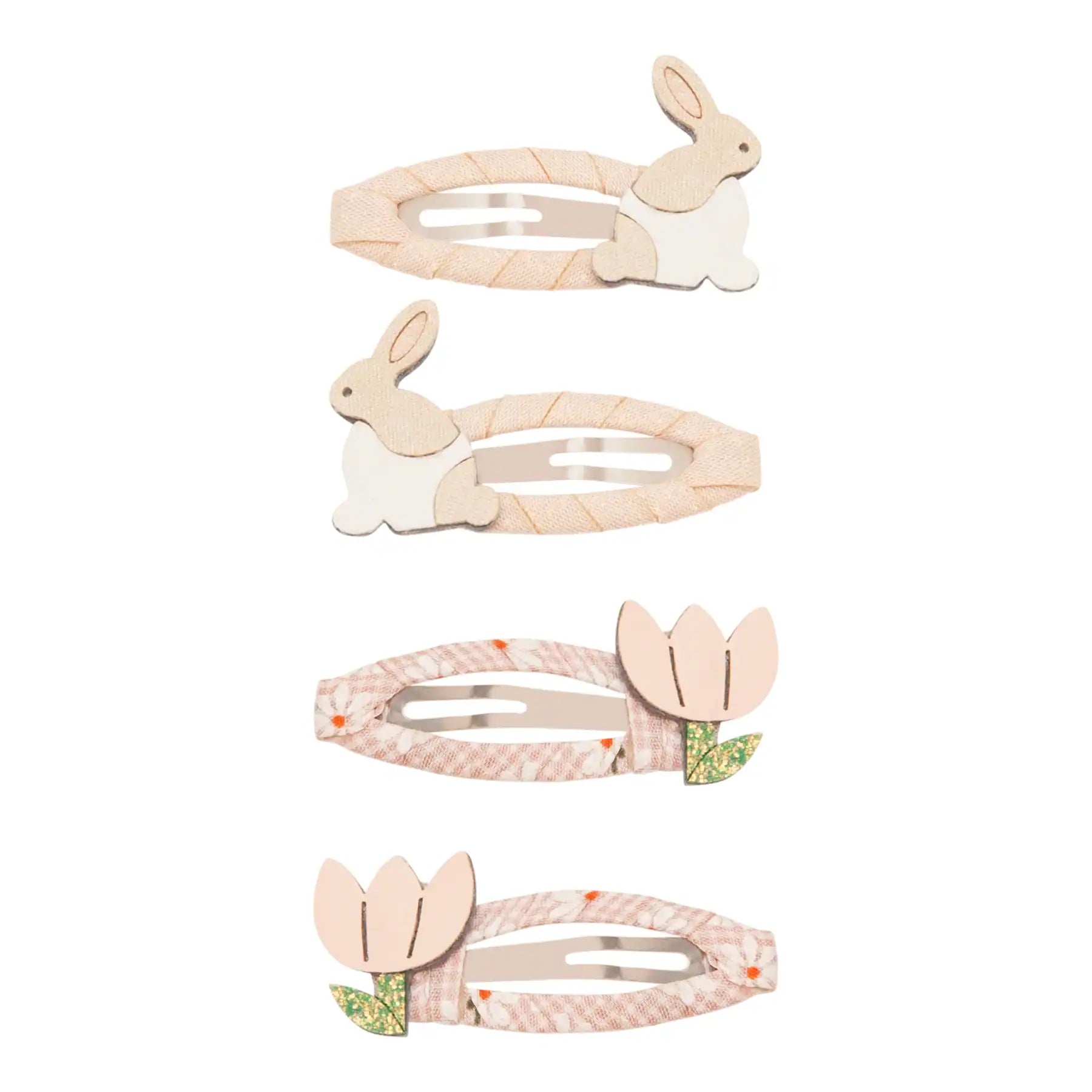 4 Ganchos | BUNNY & FLOWER