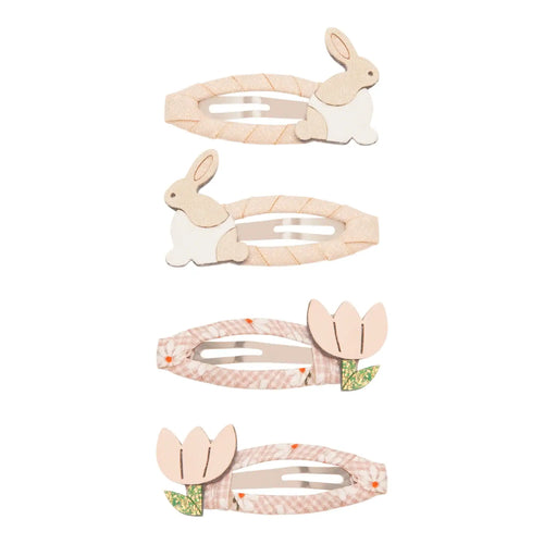 4 Ganchos | BUNNY & FLOWER