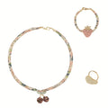 Conjunto de Acessórios | Cherry | Pink Multi