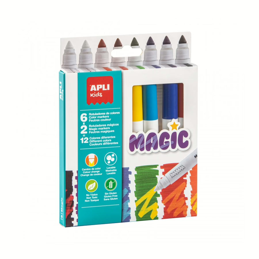 Canetas Feltro | Magic | 8 cores