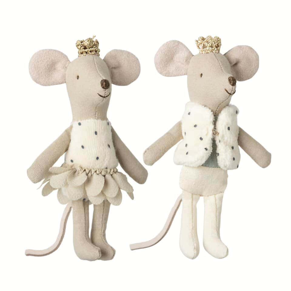 Royal Twin Mice  |  Maileg  |  Little sister and brother  |  In matchbox