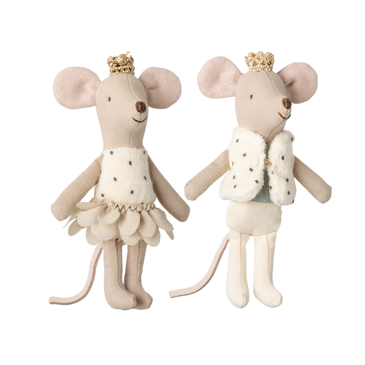 Ratinhos Gémeos Reais Little Sister e Brother na Caixa de Fósforos Maileg - imagem 5