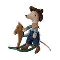 Ratinho Cowboy com Cavalo de Baloiço – Irmão Mais Novo Maileg