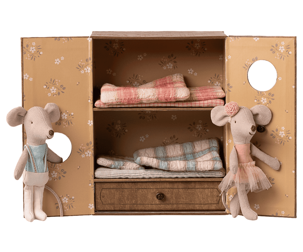 Ballet mice in dance studio | Maileg | Little sister and brother