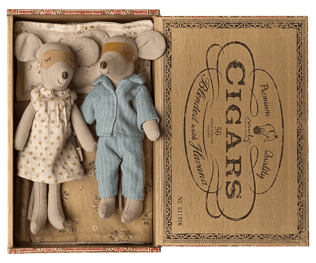 Mum & Dad | Maileg | Mice in Cigarbox