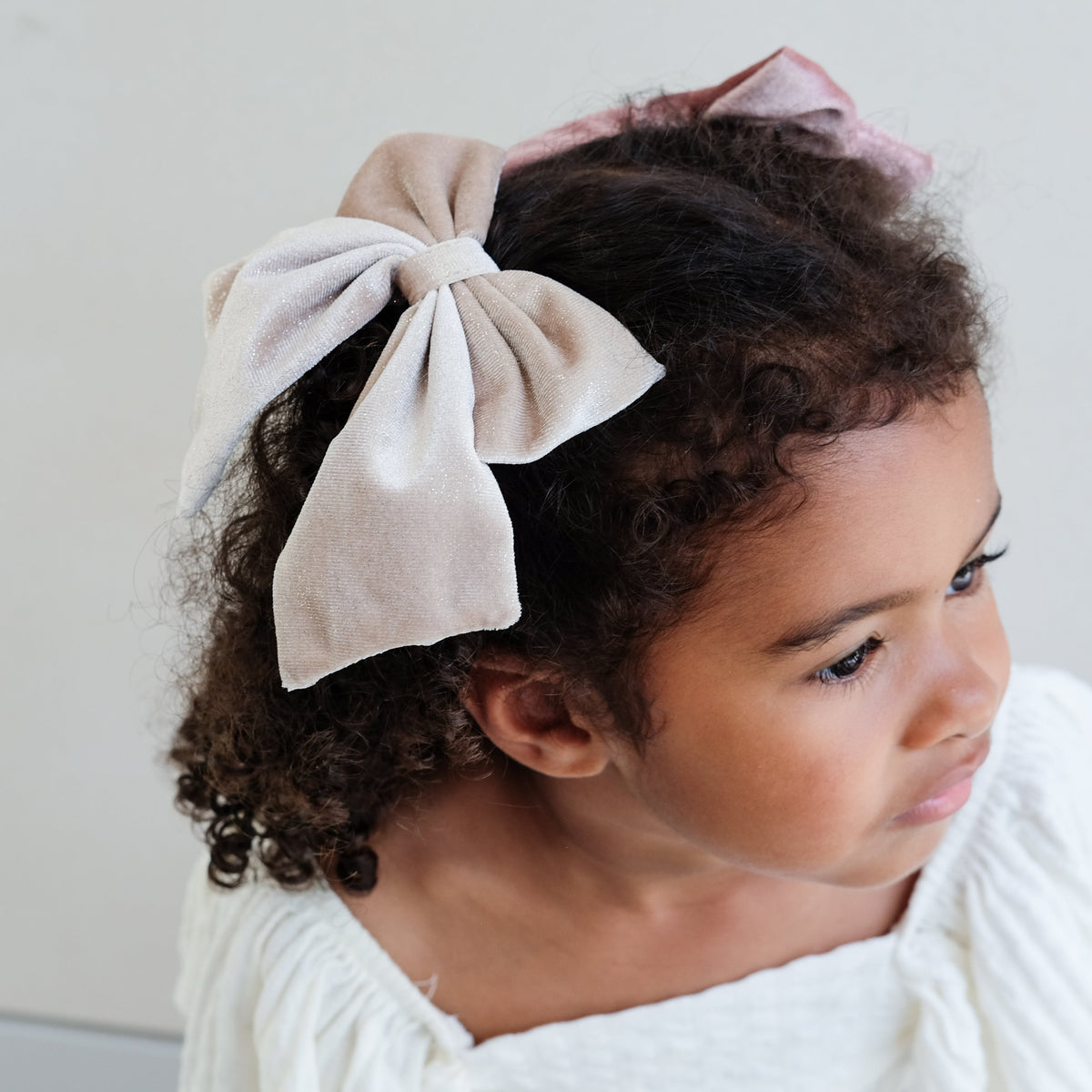 Pack 2 Ganchos Agnes Oversize Bow Pink Multi Mimi&Lula - imagem 6