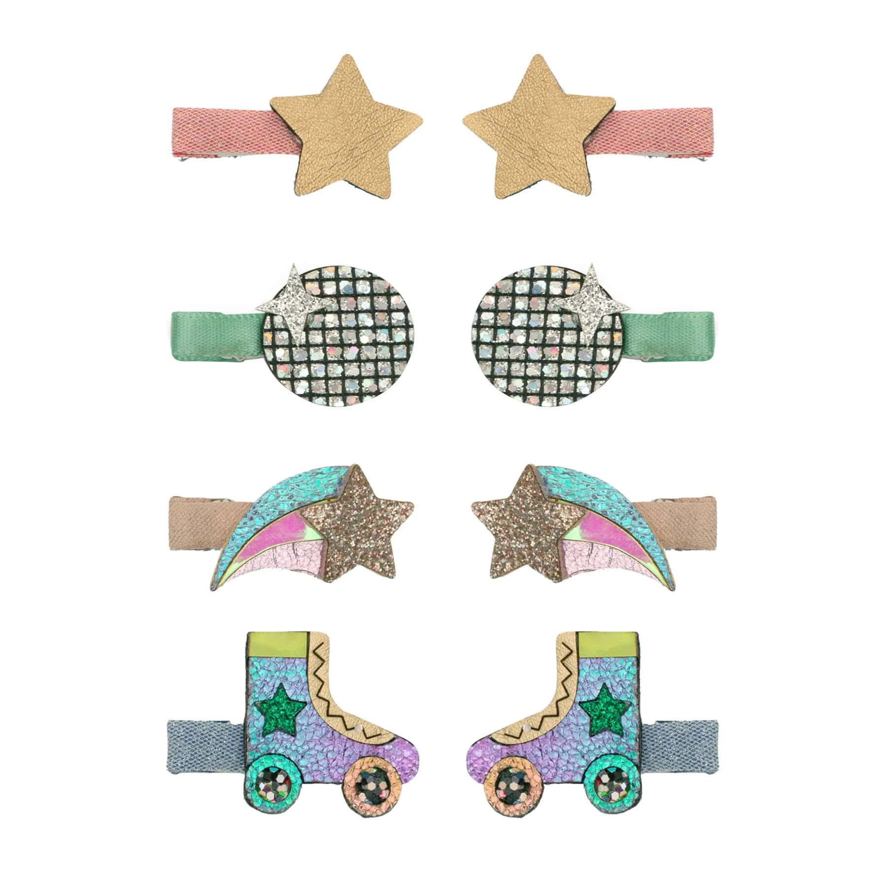 Pack 8 mini ganchos | Disco Diva | Multi