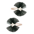 Pack 2 ganchos | Ghoulish Ghost Tulle | Black