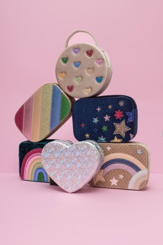 Mala | Celestial Star Velvet | Pink Multi