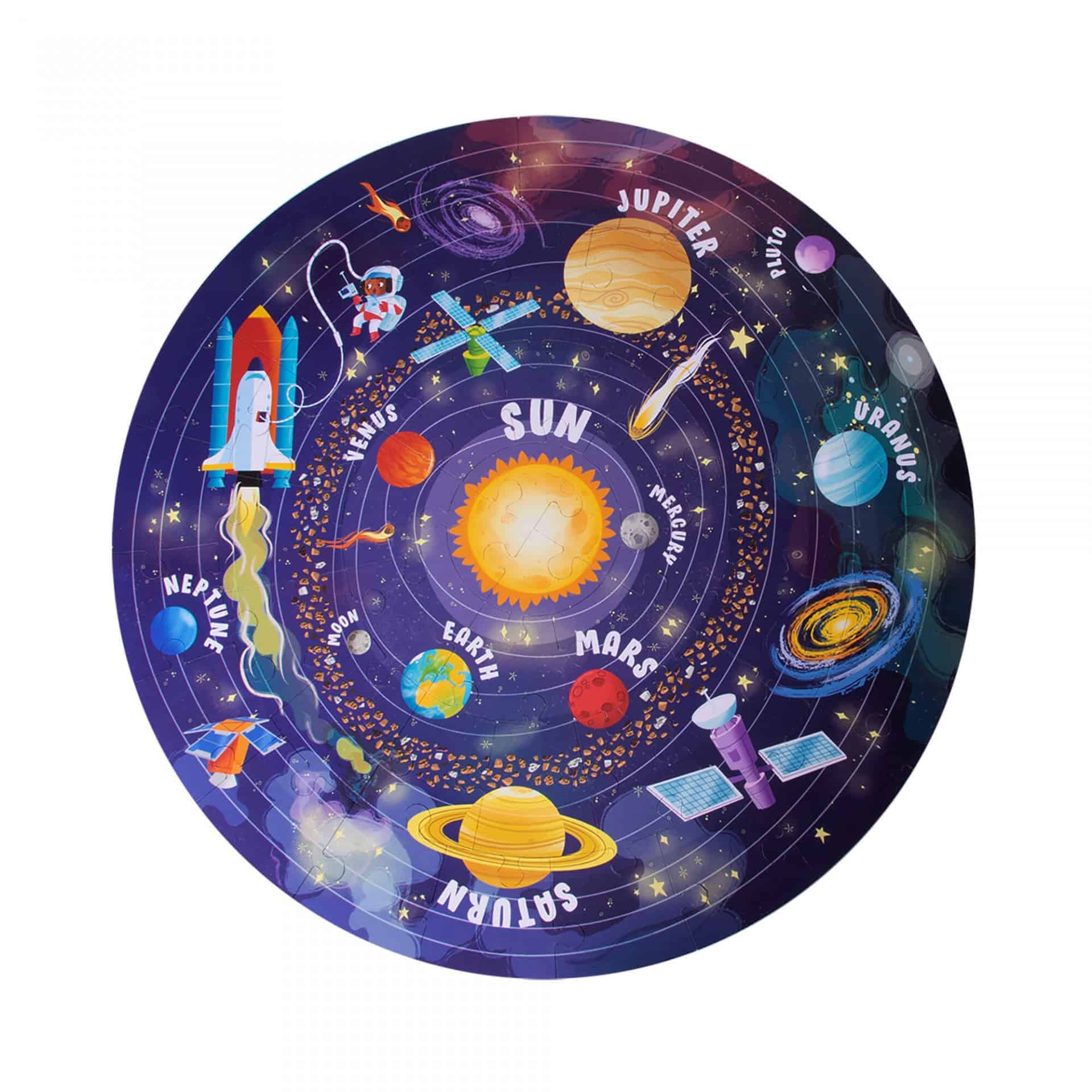 Puzzle Circular | Sistema Solar