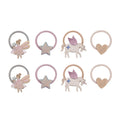 Pack 8 Mini Elásticos Dreamy Fairy Pink Multi Mimi&Lula - fundo branco