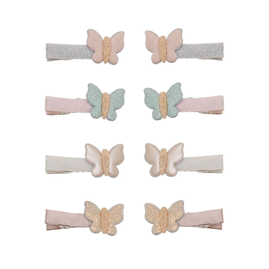 Pack 8 Mini Ganchos | Bella Butterfly Salon | Pastels