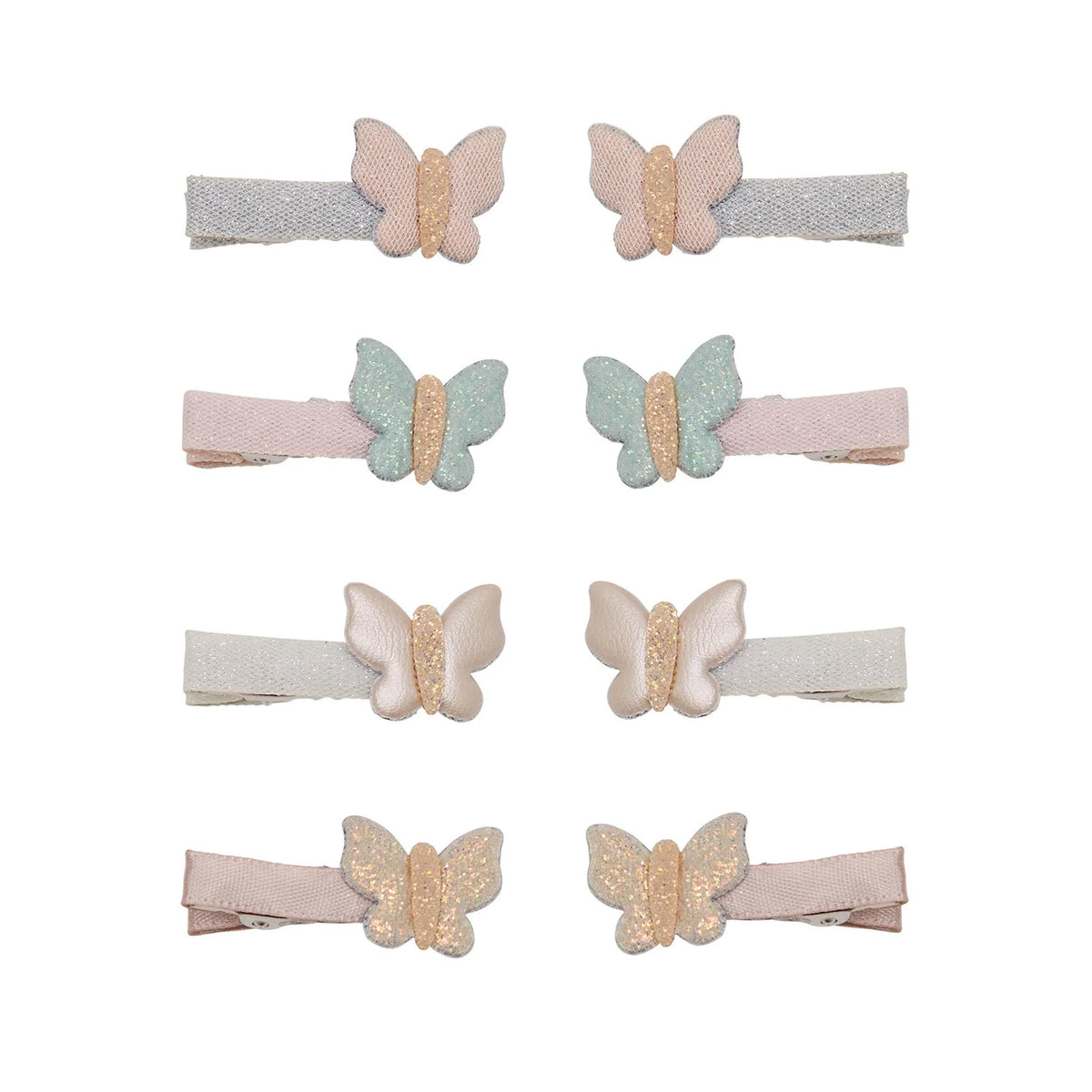 Pack 8 Mini Ganchos | Bella Butterfly Salon | Pastels