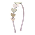 Bandolete Falling Hearts Purple Mimi&Lula - fundo branco