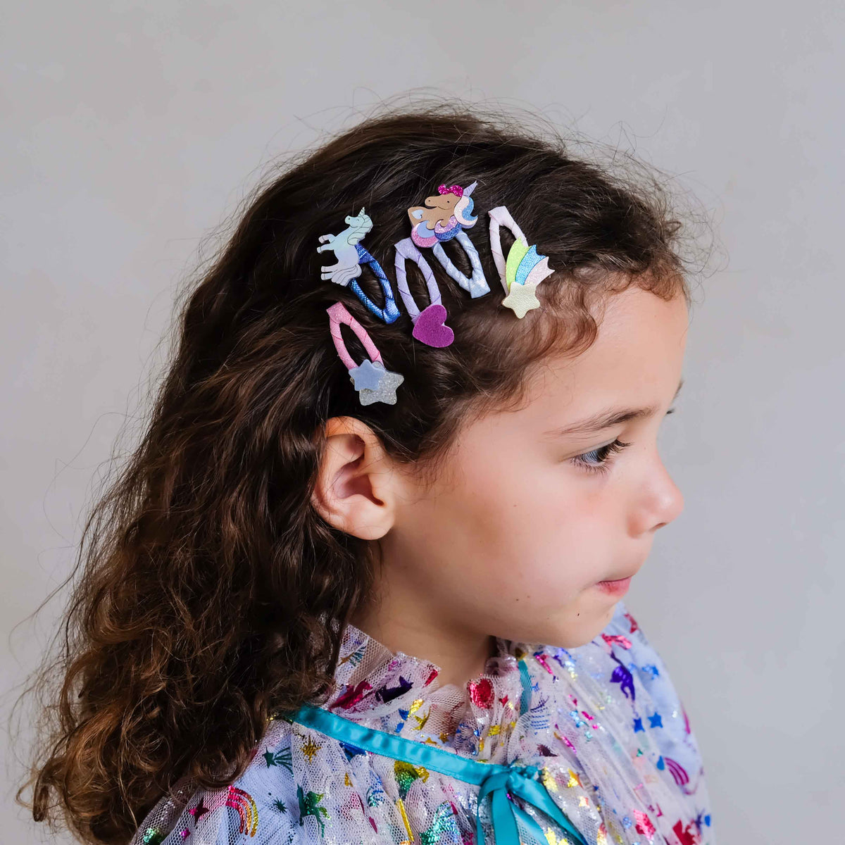 Pack 5 Mini Ganchos Unicornland Bright Multi Mimi&Lula - imagem 2