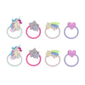 Pack 8 Mini Elásticos Unicornland Bright Multi Mimi&Lula - fundo branco