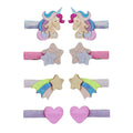 Pack 8 Mini Ganchos Unicornland Salon Bright Multi Mimi&Lula - fundo branco
