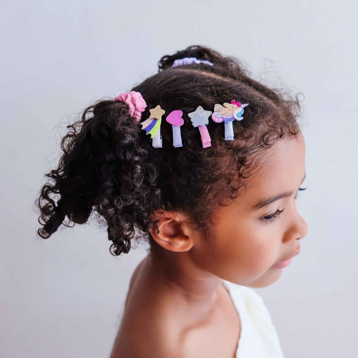 Pack 8 Mini Ganchos Unicornland Salon Bright Multi Mimi&Lula - imagem 3
