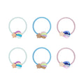 Pack 6 Elásticos Chubby Shooting Star Bright Multi Mimi&Lula - fundo branco