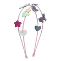 Bandolete Dupla Unicornland Bright Multi Mimi&Lula - fundo branco