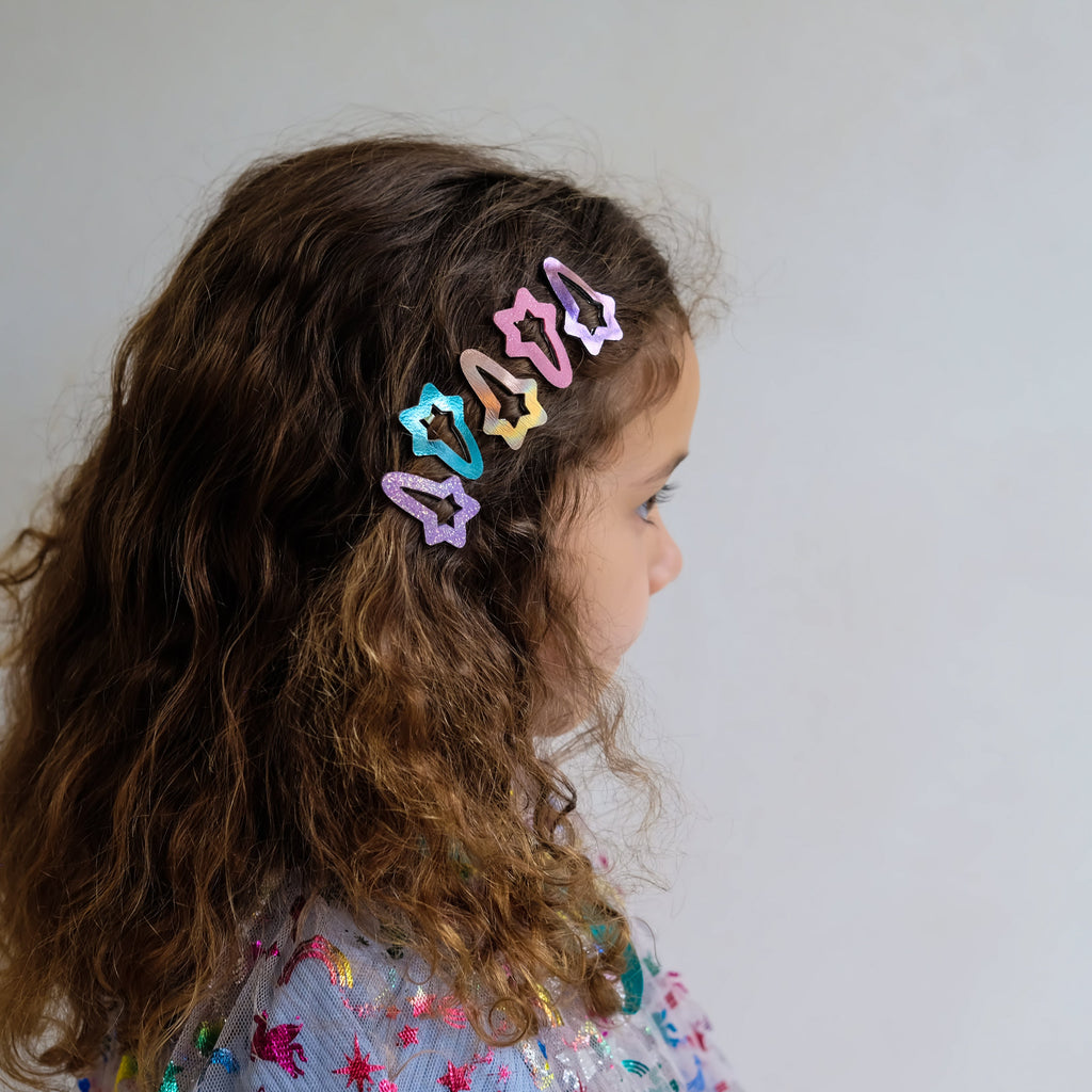 Pack 5 Mini Ganchos Cut Out Star Bright Multi Mimi&Lula - imagem 3