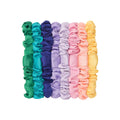 Pack 8 Scrunchies Bright Satin Bright Multi Mimi&Lula - fundo branco
