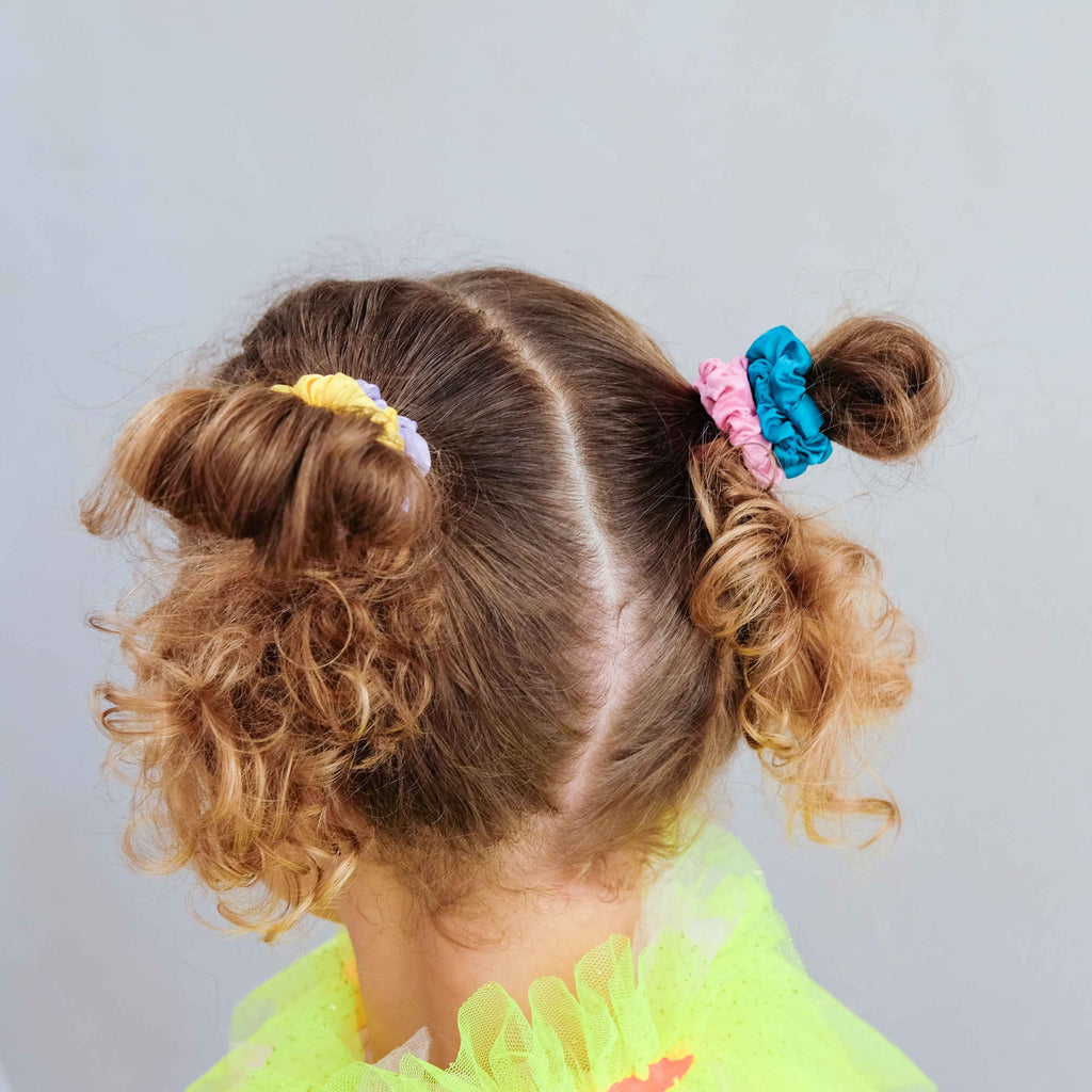 Pack 8 Scrunchies Bright Satin Bright Multi Mimi&Lula - imagem 4