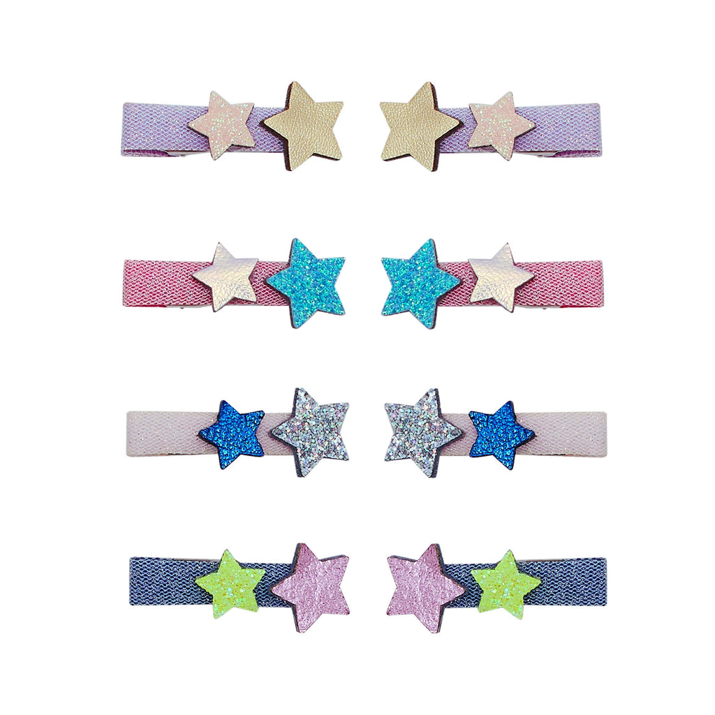 Pack 8 Ganchos Teeny Weeny Star Bright Multi Mimi&Lula - fundo branco