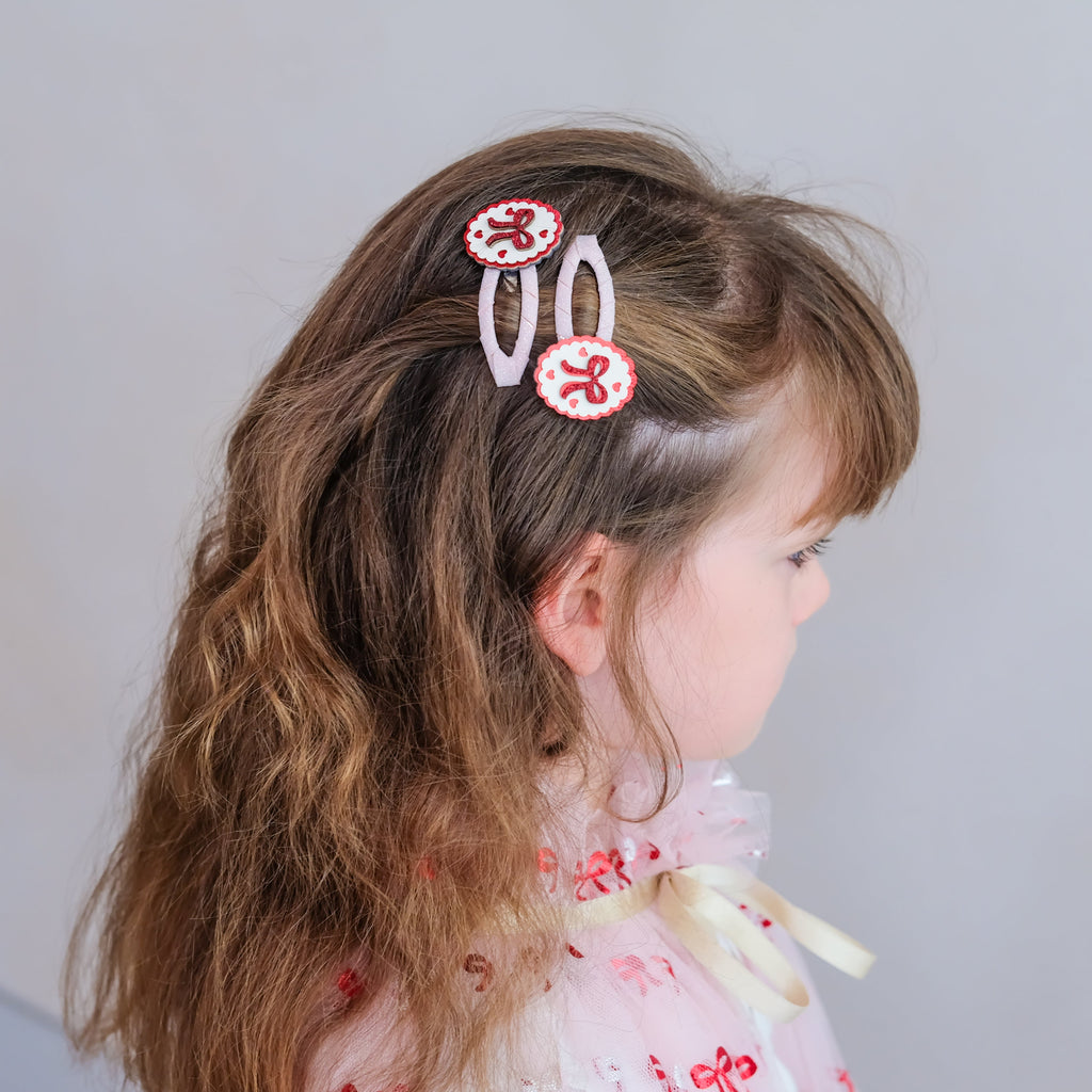 Pack 2 Ganchos Framed Bow Pink Mimi&Lula - imagem 2