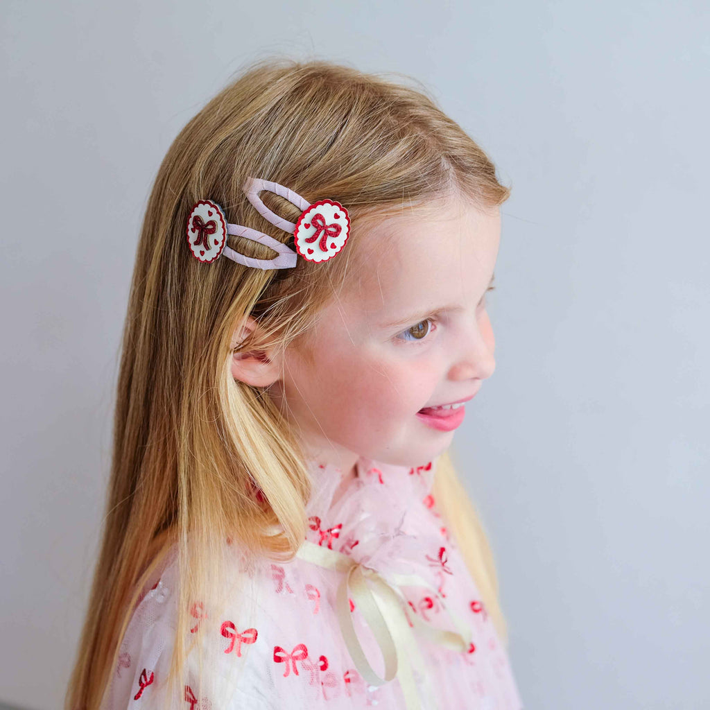 Pack 2 Ganchos Framed Bow Pink Mimi&Lula - imagem 3