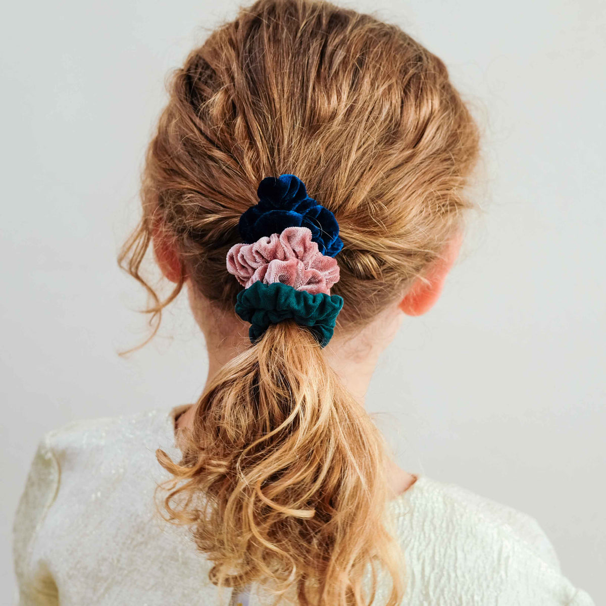 Pack 6 Scrunchies Assorted Skinny Dark Multi Mimi&Lula - imagem 3