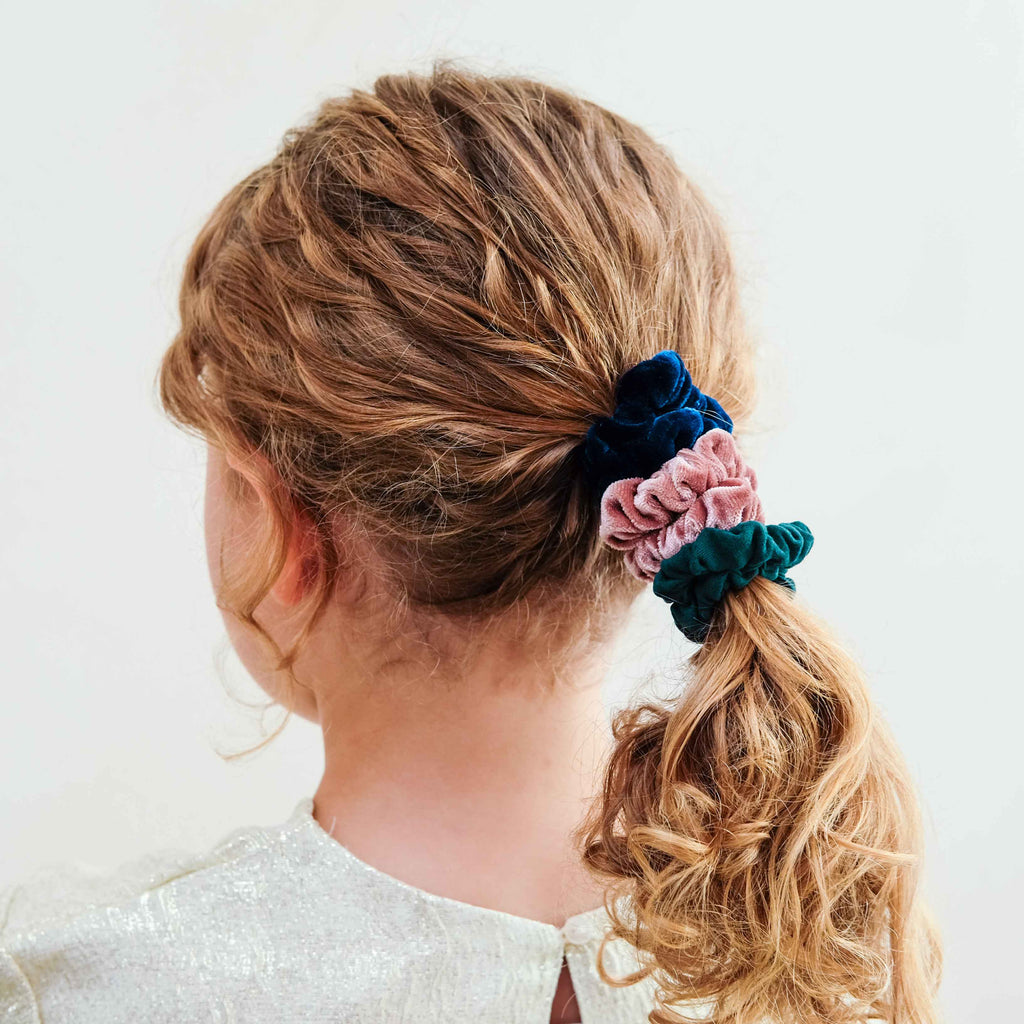 Pack 6 Scrunchies Assorted Skinny Dark Multi Mimi&Lula - imagem 5