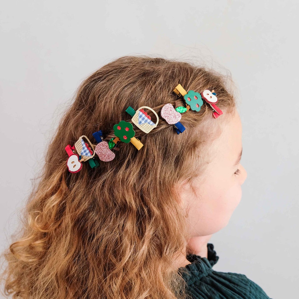 Pack 8 Mini Ganchos Apple Harvest Bright Multi Mimi&Lula - imagem 2