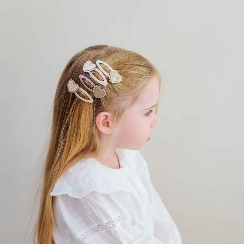 Pack 4 Ganchos Scalloped Heart Pink Multi Mimi&Lula - imagem 3