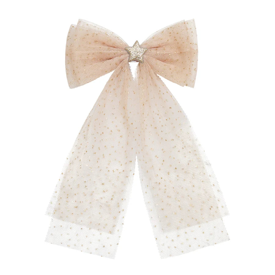 Gancho | Tulle Oversized Bow | Neutral