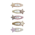 Pack 5 Mini Ganchos Stellina Shimmer Mimi&Lula - fundo branco
