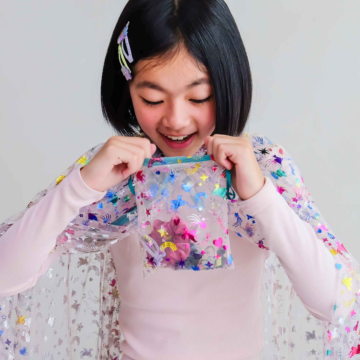 Bolsa Acessórios Cabelo Unicornland Mimi&Lula - imagem 3