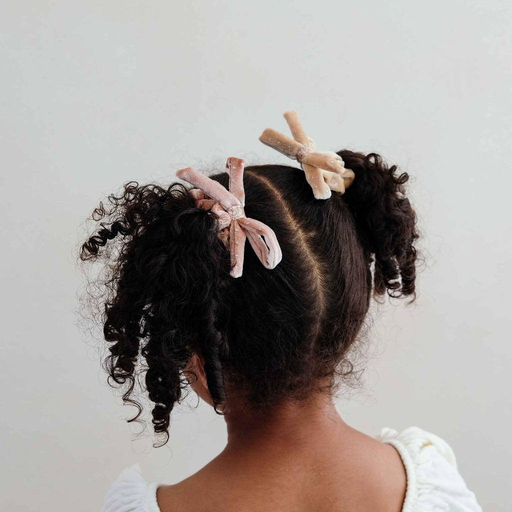 Pack 4 Scrunchies Velvet Bow Multi Mimi&Lula - imagem 4