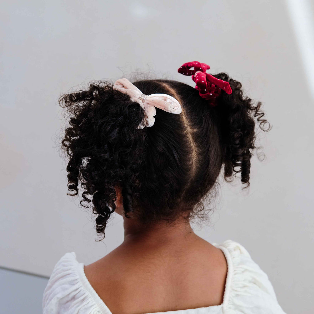 Pack 4 Scrunchies Velvet Bow Multi Mimi&Lula - imagem 6